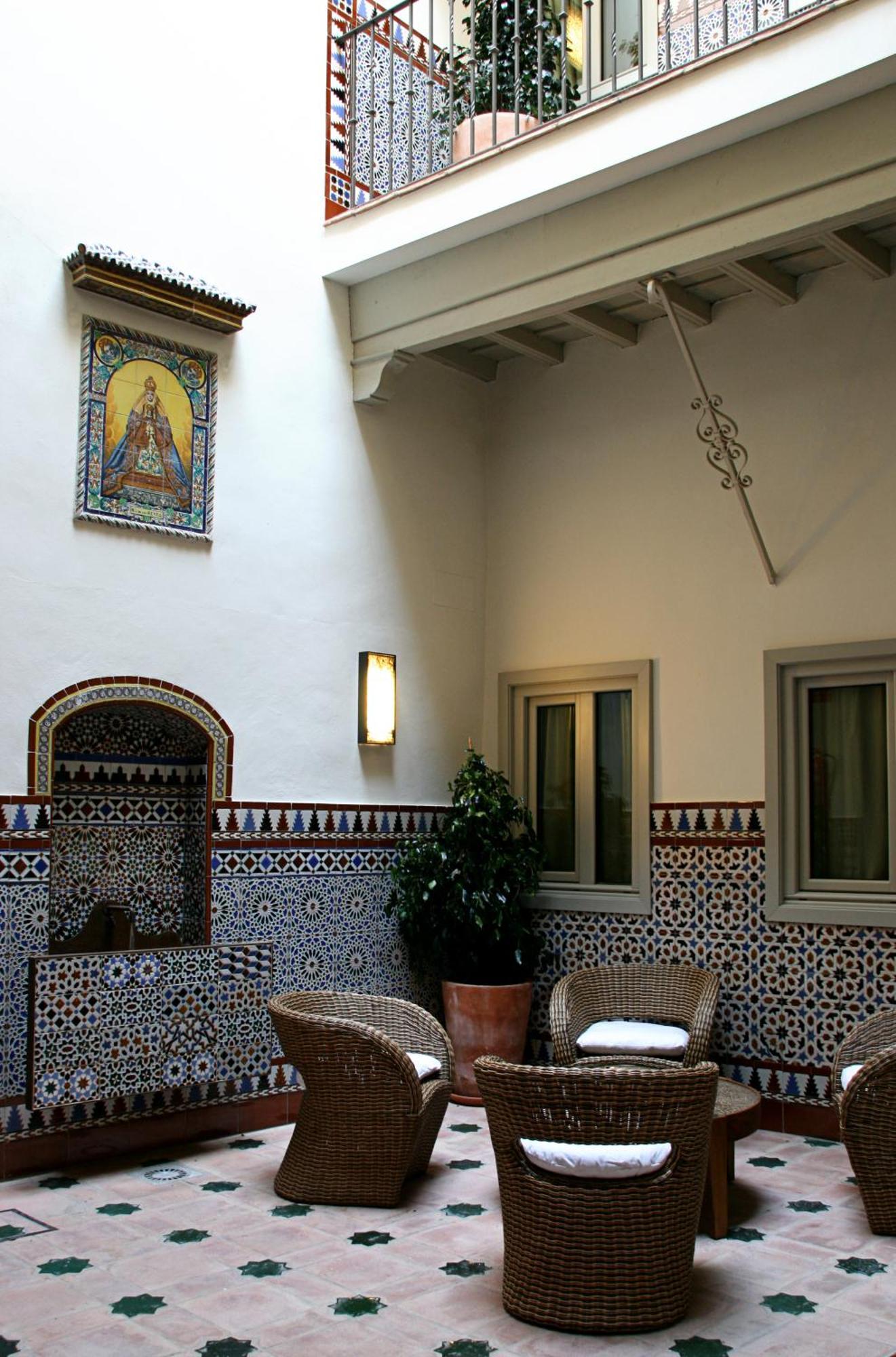 Hotel Boutique Casas De Santa Cruz Sevilla İç mekan fotoğraf